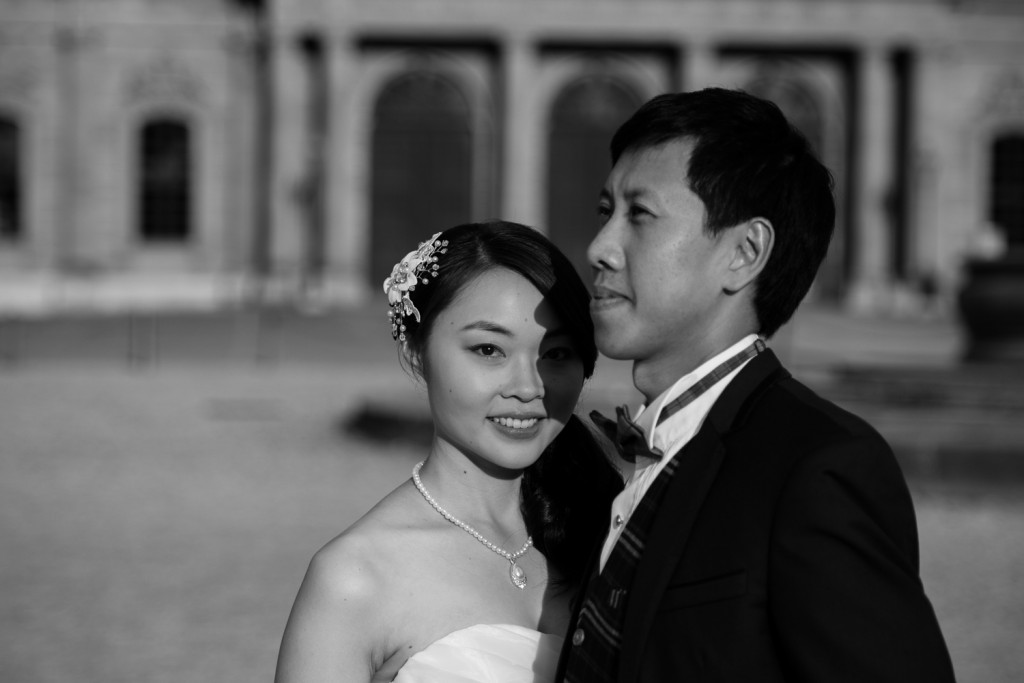 Hochzeitsfotos an der Residenz — Esther & Donald