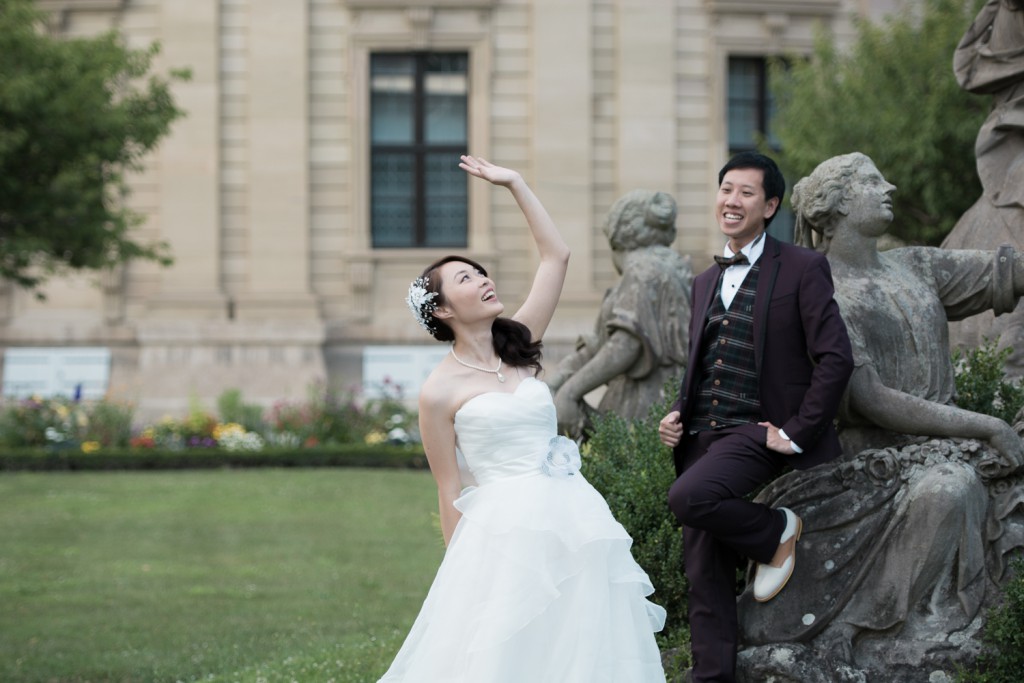 Hochzeitsfotos an der Residenz — Bild 4