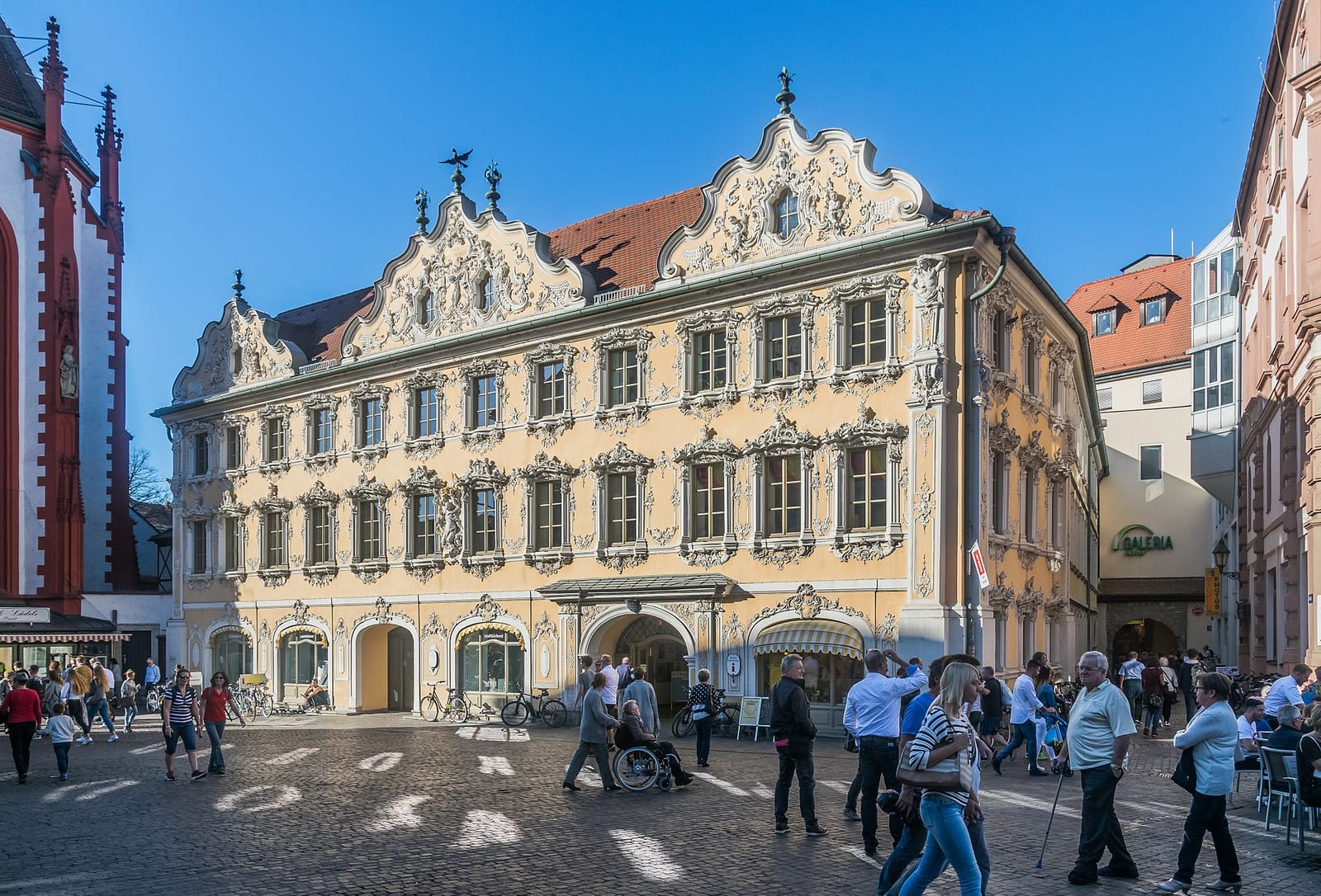Marktplatz & Falkenhaus, Würzburg